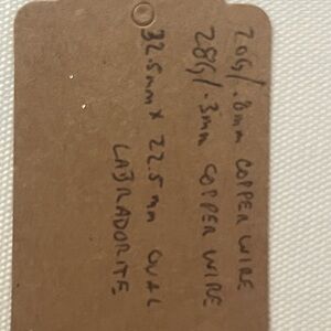 Hand Wired Labradorite Necklace